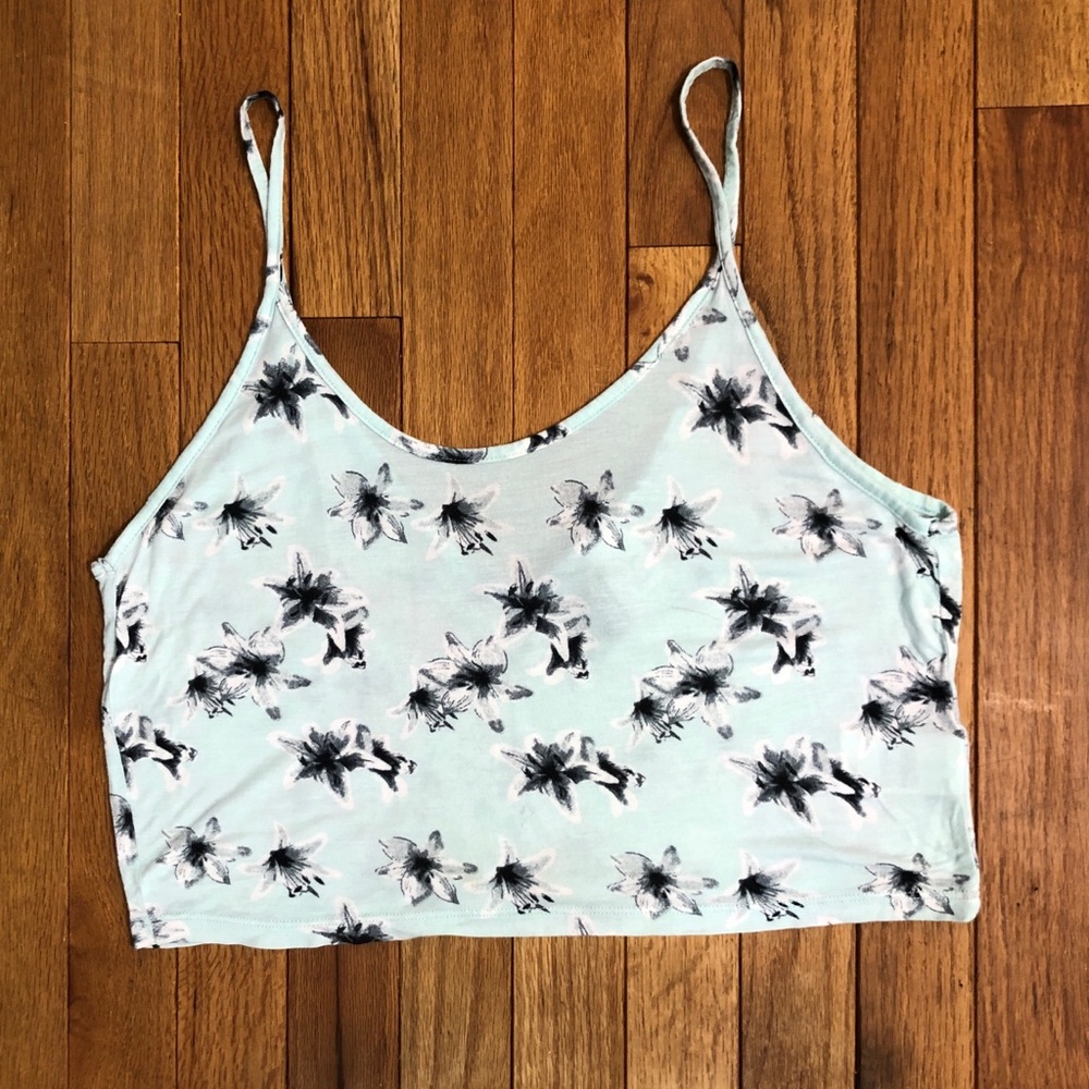 Floral Baby Doll Tank Top